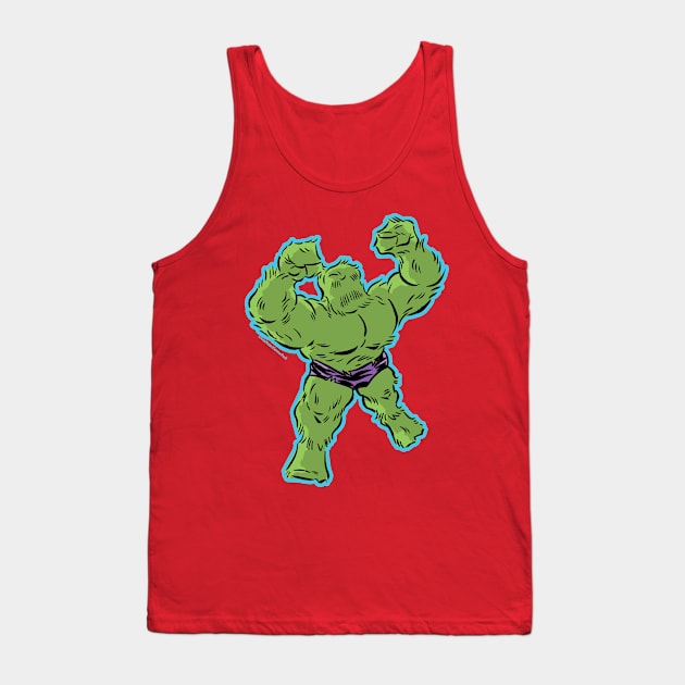 The Emerald Yeti 2 Tank Top by nearmintpress